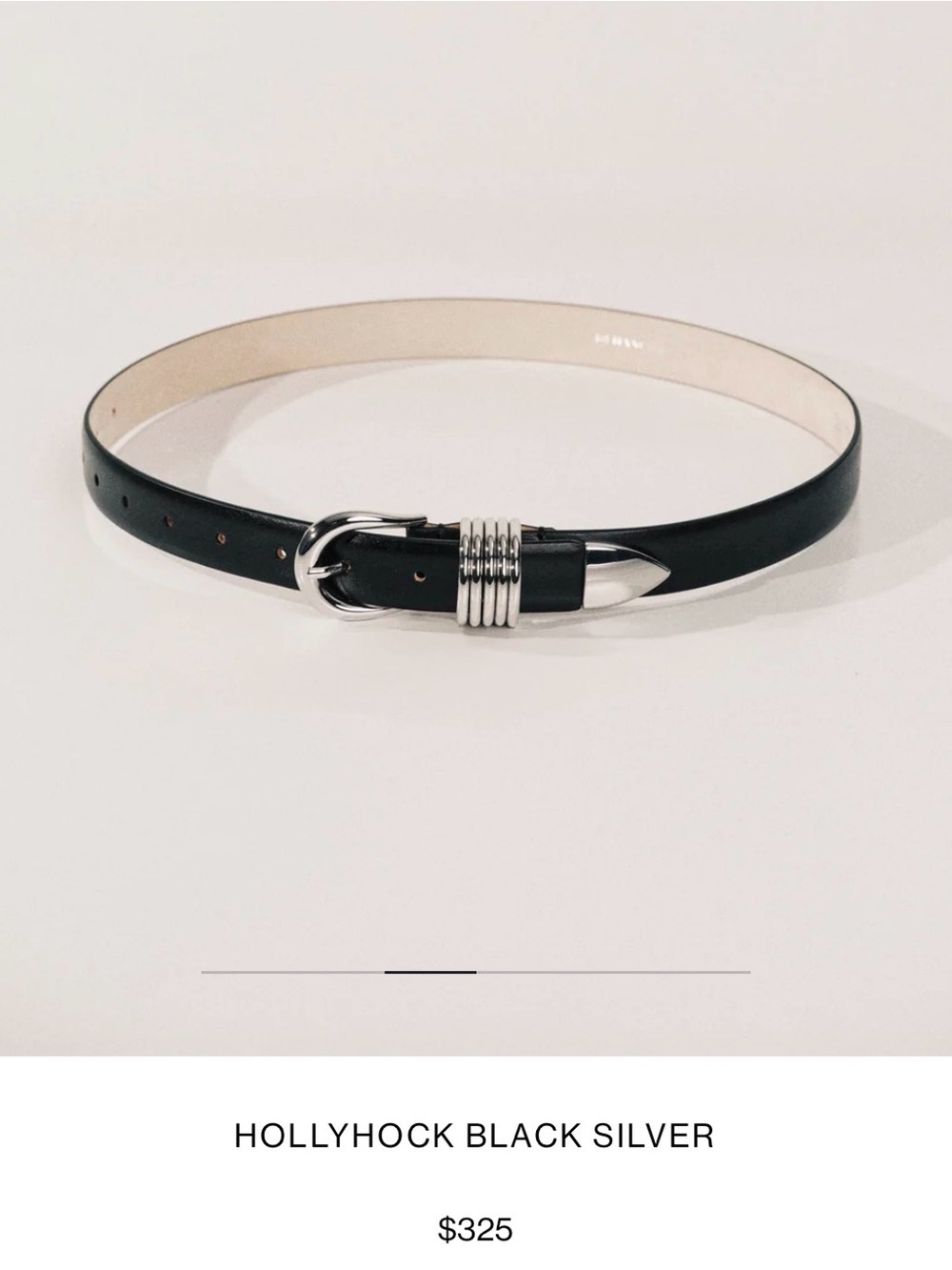 Dehanche hollyhock belt Xs